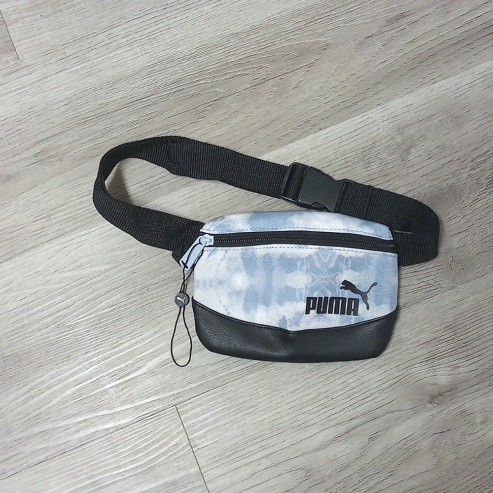 PUMA Black and White Belt Bag